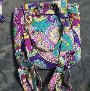 Vera Bradley Heather pattern purse/backpack